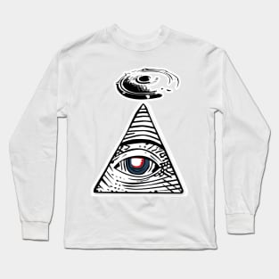 All Seeing Aliens Long Sleeve T-Shirt